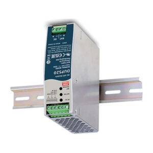 โมดูลสำรองไฟ DC-UPS 24V 20A ติดตั้งบนราง DIN
