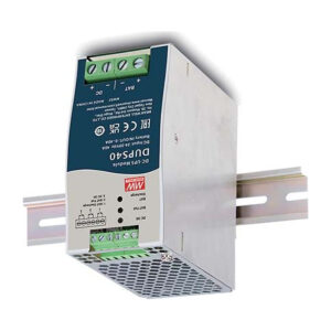 โมดูลสำรองไฟ DC-UPS 24V 40A ติดตั้งบนราง DIN