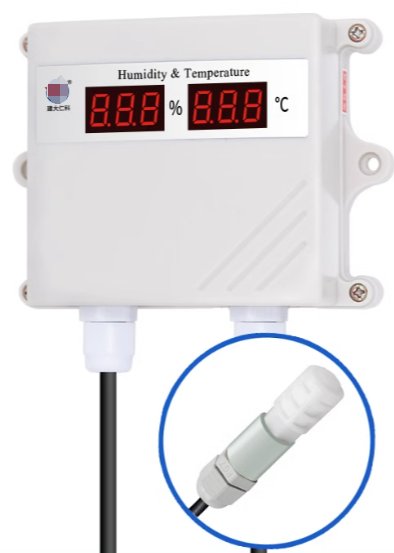 เครื่องวัดอุณหภูมิและความชื้น HX-WS-N01-SS