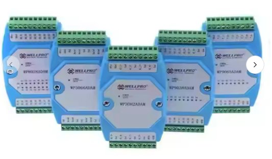 โมดูล I/O RS485 Modbus WellPro WP8024ADAM (4RY+8DI / 4 รีเลย์เอาต์พุต + 8 ดิจิทัลอินพุต)