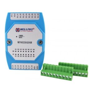 WellPro WP8028ADAM โมดูล 8DI 8DO RS485 Modbus